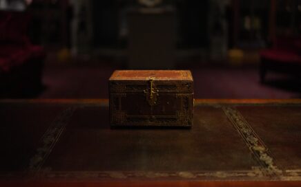 brown wooden box