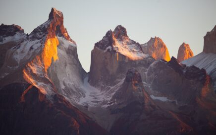 glacier mountains during day