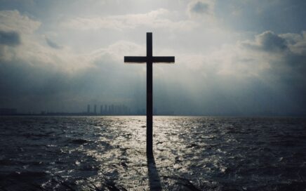 brown wooden cross on beach during daytime