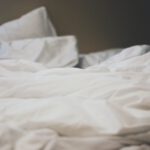 white textile